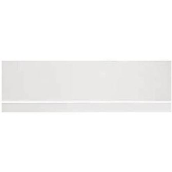 Deluxe Plain Acrylic Bath Panel 1700mm Front Panel - White Gloss (6482)
