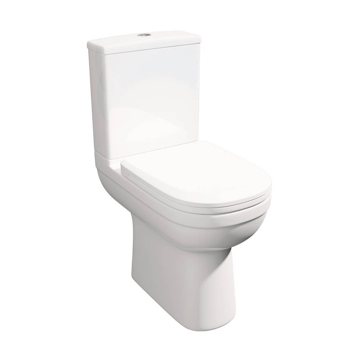 Arley Deluxe Raised Height Bog In A Box Toilet with Soft Close Seat