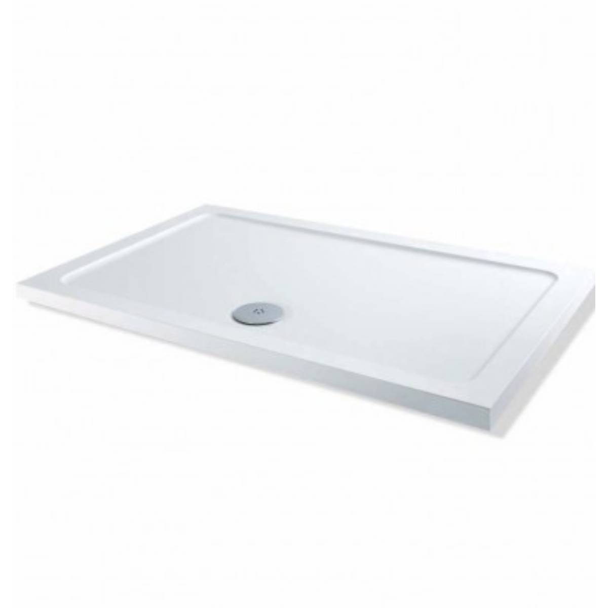 Elements 800 x 700mm Rectangle Slim Line Shower Tray (1503)