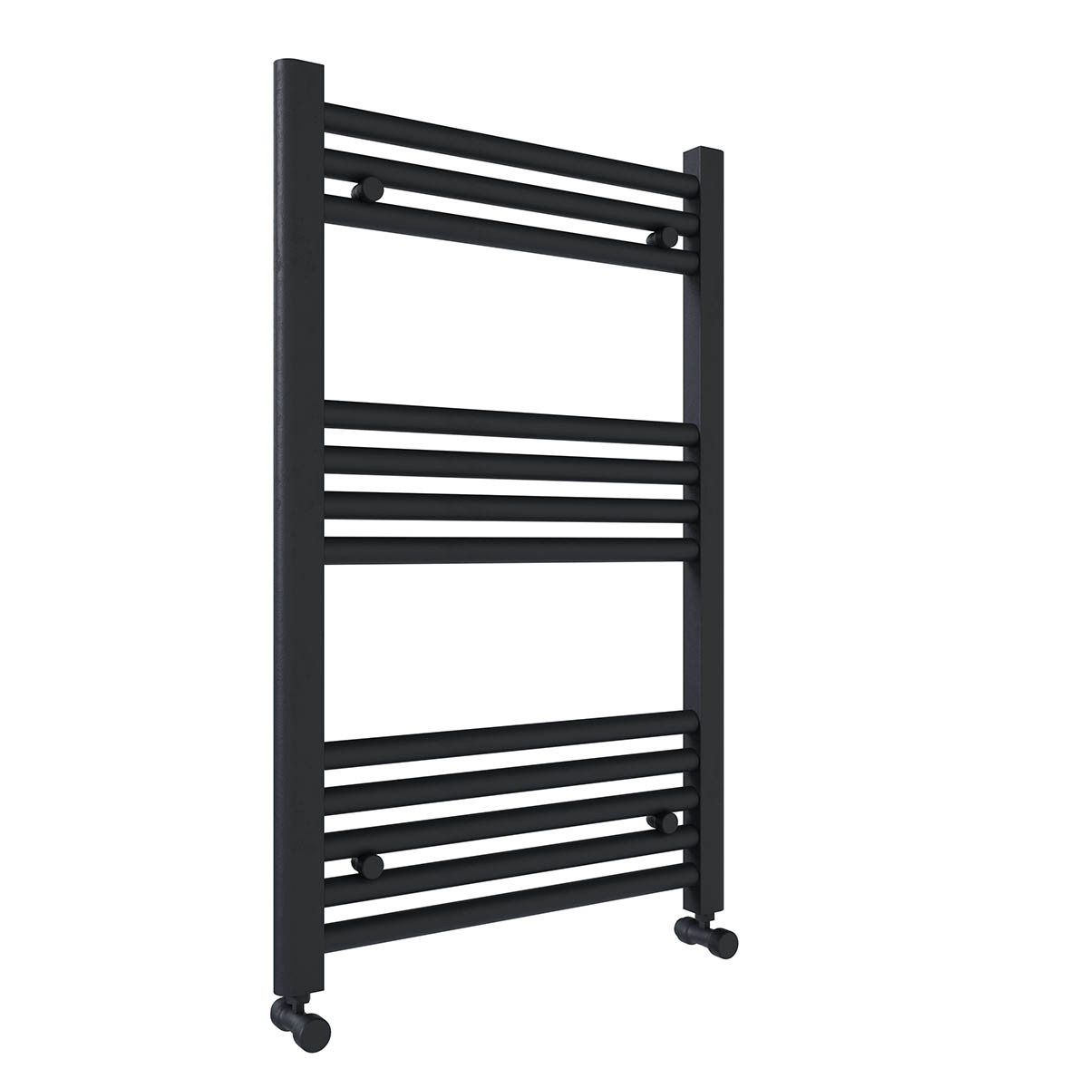 Roma Straight Heated Towel Rail - 800mm x 500mm - Anthracite (11054)