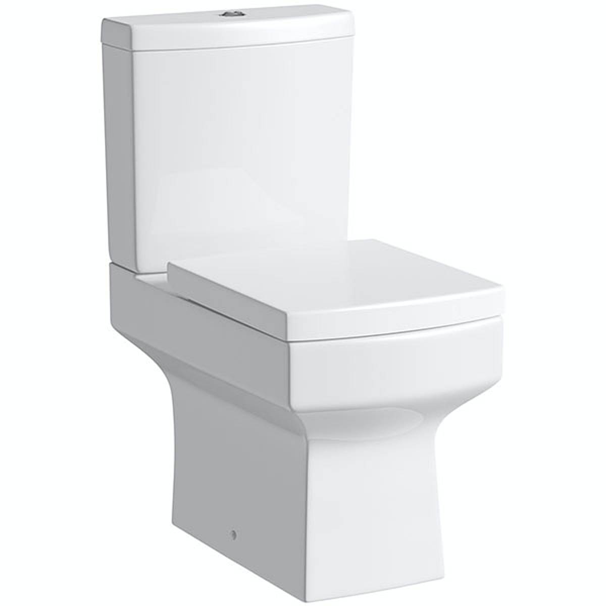 Ruby Close Coupled Toilet & Standard Toilet Seat (10722)