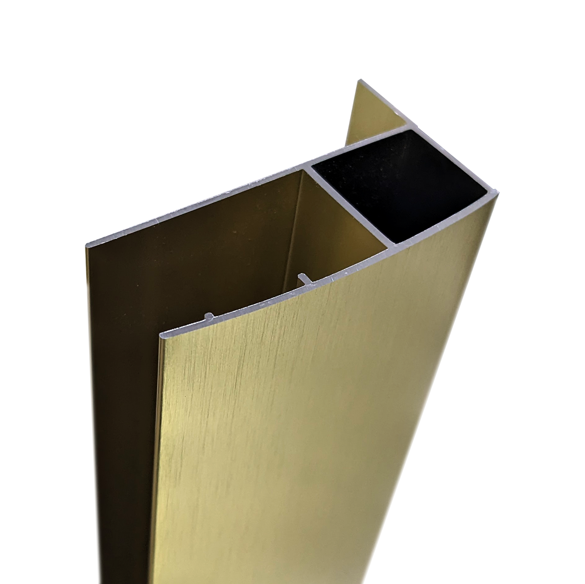 Extension Profile for Kiimat Six Plus Brushed Brass Enclosures (1900mm) (19491)