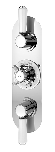 Asquiths Restore Traditional Triple Concealed Valve with Diverter (4513)