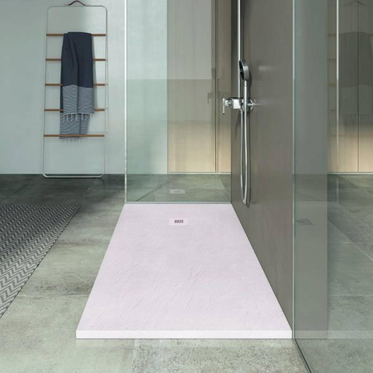 Poalgi 1100 x 700mm Slate Wetroom Tray - Polar