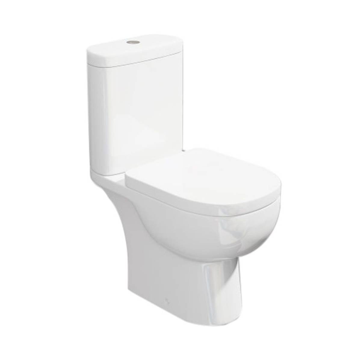 Tilly Modern Easy Plumb Close Coupled Toilet & Soft Close Seat (8838)