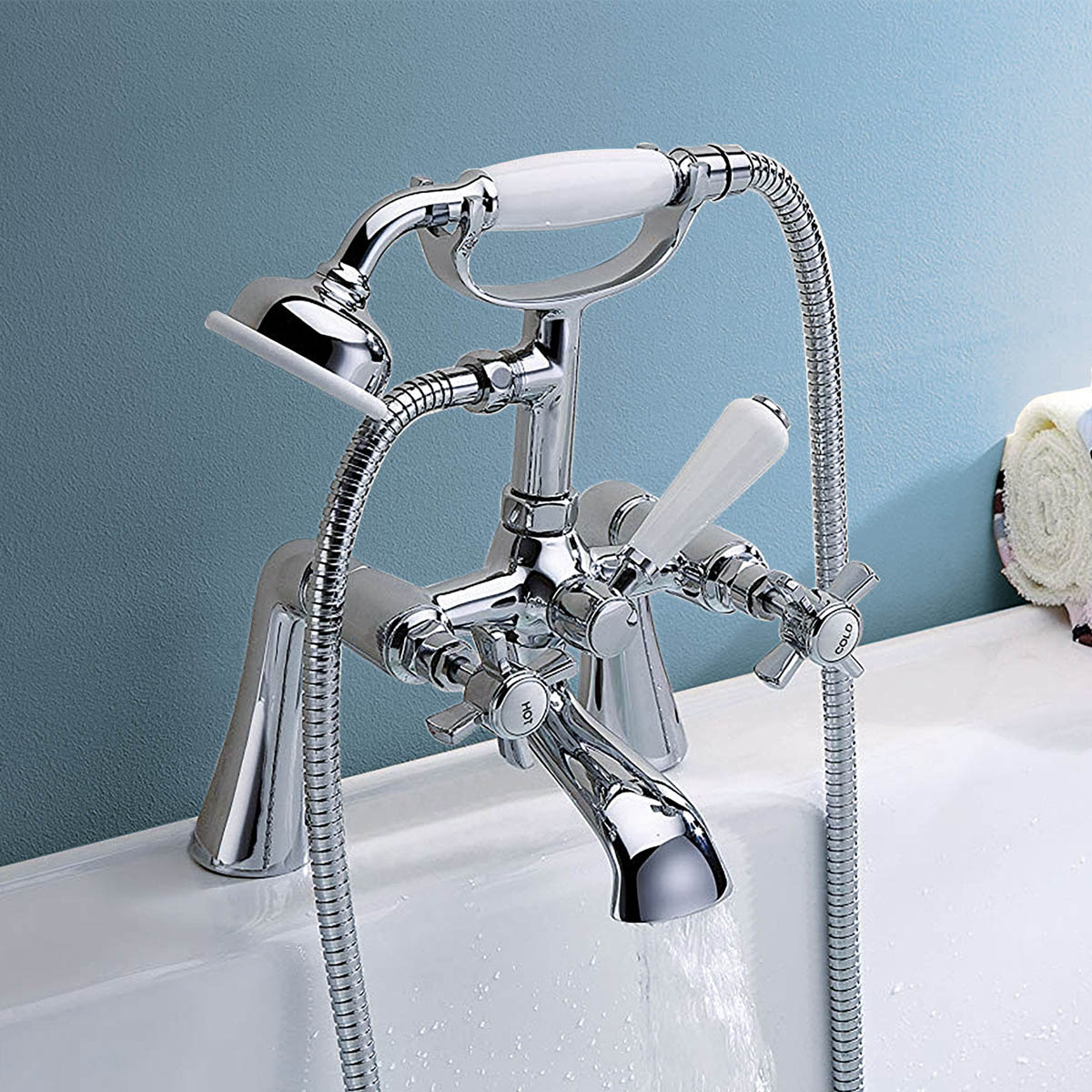 Trisen Wisley Bath Shower Mixer With Shower Kit